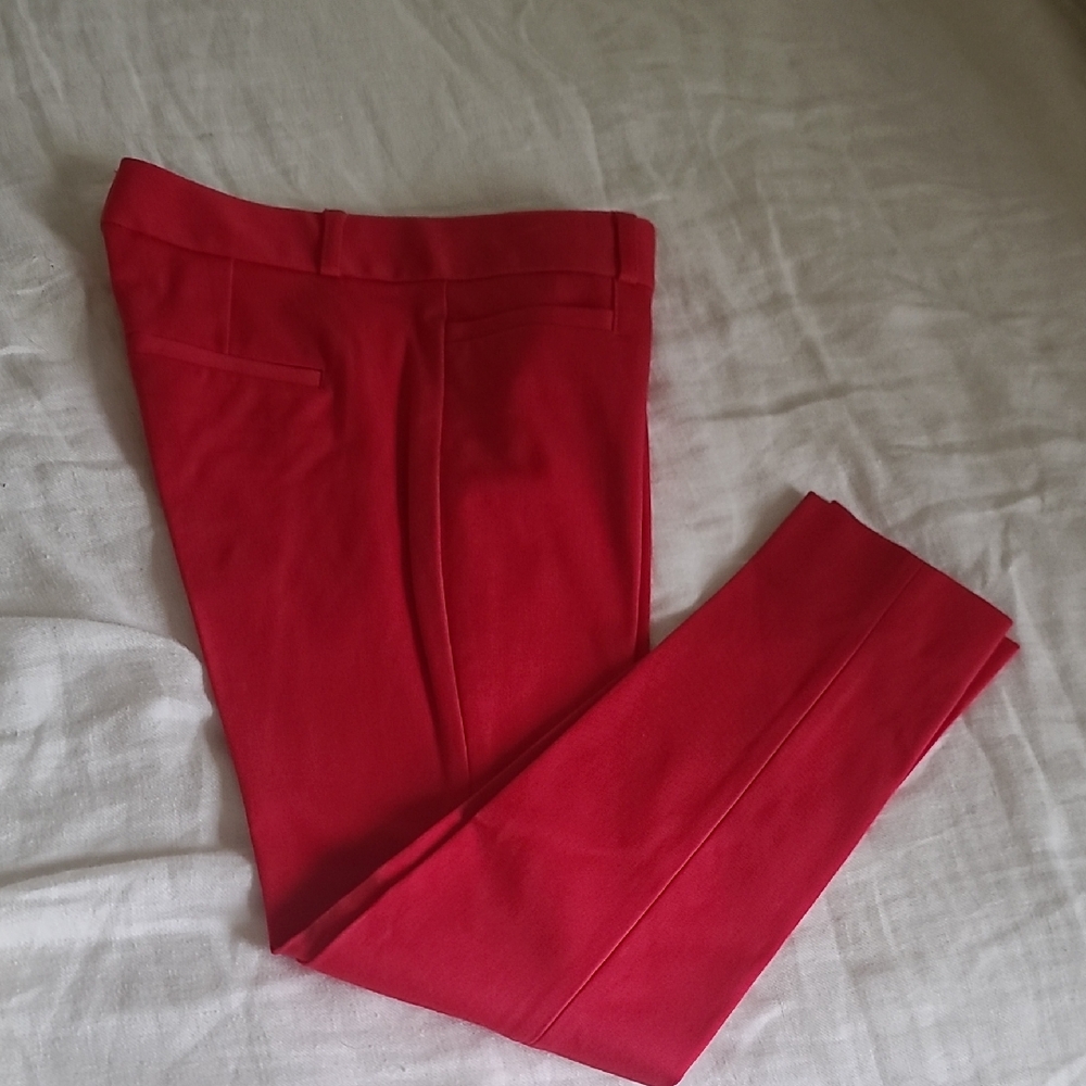 Banana Republic Vibrant Low Rise Work Pants Sloan Fit
